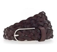 Vanzetti Braided Women's Belt W100 Dark Brown