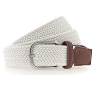 Vanzetti Braided Women's Belt W75 Cream White