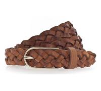 Vanzetti Braided Women's Belt W85 Cognac