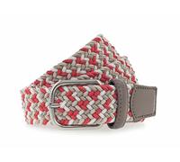 Vanzetti Braided Women's Belt W95 Coral / White