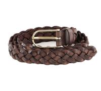 Vanzetti Braided Women's Belt W95 Darkbrown