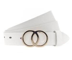 Vanzetti cintura 28mm Leather Belt W95 White
