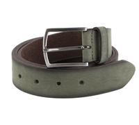 Vanzetti cintura 35mm Leather Belt W85 Forest Green