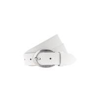 Vanzetti 30mm Full Leather Belt W85 White