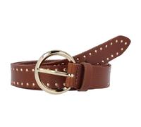 Vanzetti Cintura con borchie in pelle 95 cm marrone