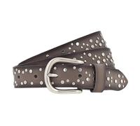 Vanzetti Cintura con borchie Vera Pelle 100 cm marrone