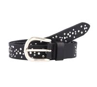 Vanzetti Cintura con borchie Vera Pelle 105 cm nero