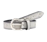 Vanzetti Cintura con borchie Pelle 75 cm grigio