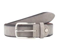 Vanzetti Cintura in pelle 105 cm grigio