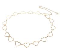 Vanzetti cintura in vita Chain Belt W95 Light Gold Shiny