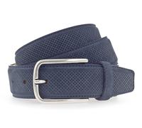 Vanzetti cintura Leather Belt W95 Navy
