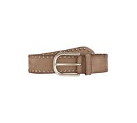 Vanzetti Cintura con borchie in pelle 80 cm marrone