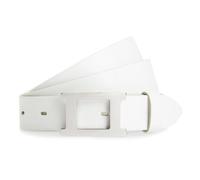 Vanzetti Cintura Pelle 105 cm bianco