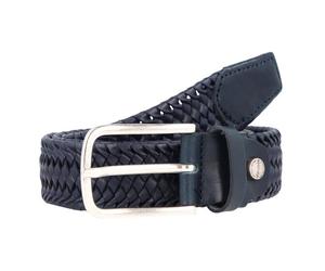Vanzetti Cintura Vera Pelle 100 cm blu