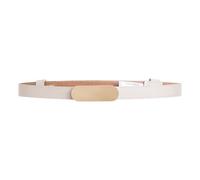 Vanzetti Cintura Vera Pelle 90 cm bianco