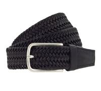 Vanzetti Cintura in pelle nera Uomo 90 cm