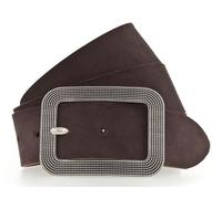 Vanzetti Classics 40mm Suede Belt W100 Dark Brown