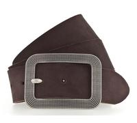 Vanzetti Classics 40mm Suede Belt W75 Dark Brown