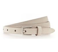 Vanzetti Slim Velours Belt W95 Cream