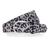 Vanzetti Wild West Inspired - Pelle piena da 35 mm, grigio topo/nero, 90 cm