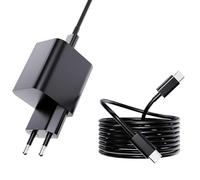 Vanzflow Caricatore USB C 60W per Nintendo Switch 2/Steam Deck/Nintendo 1/Switch/OLED/Lite - Supporta la modalità Switch 4K TV Dock, 20V/3A tipo C Adattatore di alimentazione per ricarica rapida