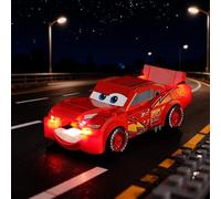 Vaodest Luce a LED per Lego 77255 Saetta McQueen, design e configurazione compatibile con set Lego 77255 (solo luce LED, non kit di blocchi da costruzione)