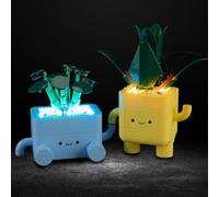 Vaodest Luci a LED per Lego 10349 Botanical Collection Happy Plants Set, design e configurazione compatibile con il modello 10349 (solo luce LED, non kit di blocchi da costruzione)