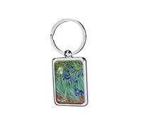 VAOFO Van Gogh 523440 Portachiavi in Metallo, Modello Iris