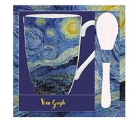 VAOFO Van Gogh 523443 Tazza con Cucchiaio, Modello Notte Stellata