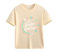 vaolkwsacz 100th Day of School Celebration for Girls and Boys Kids T-Shirt Fun Colorful Numbers Girls Shirts 146, beige., 2-3 Jahre