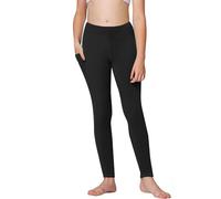 vaolkwsacz Ragazze Sport Leggings Danza In Esecuzione Pantaloni Yoga Allenamento Danza Attiva Collant Con Wagon Ragazza, Nero , 12-13 Anni