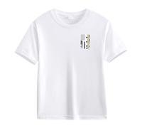 vaolkwsacz Spring and Autumn New Fashionable Cute Print Comfortable Version of The Girls Printed T Shirt T Shirt 1 ragazza, bianco, 3-4 Jahre