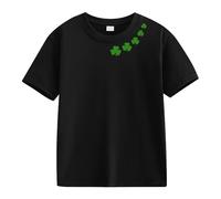 vaolkwsacz Spring and Autumn New Fashionable Cute Print Comfortable Version of The Girls Printed T Shirt Girls Shirt Plus product, Nero , 2-3 Jahre