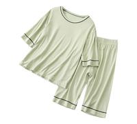 vaolkwsacz Vestiti per la casa dei bambini e ragazze Abiti Baby-Pyjama Abbigliamento Aria Condizionata Pantaloncini Manica Corta Comodo Poncho Da Bagno Bambino 6 Mesi, Gn1, 12-13 Jahre