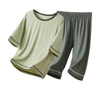 vaolkwsacz Vestiti per la casa dei bambini e ragazze Abiti Baby-Pyjama Abbigliamento Aria Condizionata Pantaloncini Manica Corta Comodo Poncho Da Bagno Bambino 6 Mesi, Gn2, 4-5 Jahre
