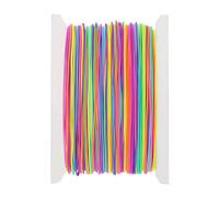 vaolmlop Filo Nylon Per Braccialetti,30m Rotolo Di Corda Di Cotone Intrecciato Da 1 Mm,Macrame Corda Per Collane Perline Gioielli Fai Da Te Artigianato Decorazioni Diy (Colore)