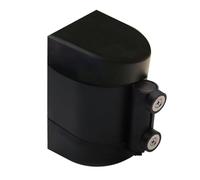 Vaotuoa Barriera di Sicurezza a Parete con Ventosa Magnetica Black Shell, barriera di Sicurezza a Nastro Retrattile con Ventosa Magnetica da 2/3/5/10 m(A,2M/6.6FT)