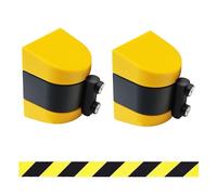Vaotuoa Barriera di Sicurezza a Parete con Ventosa Magnetica Yellow Shell, barriera di Sicurezza a Nastro Retrattile con Ventosa Magnetica da 2/3/5/10 m (B,3M/9.8FT)