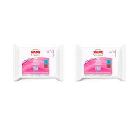 Vape Derm Bambini Salviette Anti Zanzare Pelli Sensibili, Facile Applicazione - 80 Gr - FACILE APPLICAZIONE (Confezione da 2)
