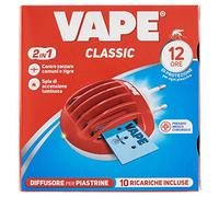 Vape - Diffusore Piastrine con Spina [3 diffusori + 30 piastrine]