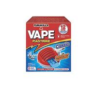 Vape, Elettroemanatore Spina Classic + 10 Piastrine, Protegge dalle Zanzare Comuni e Tigre, Ambienti Chiusi e Luoghi all'Aperto, 12 Ore di protezione