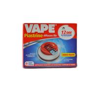 Vape, Elettroemanatore Filo Classic + 10 Piastrine, Protegge dalle Zanzare Comuni e Tigre, Ambienti Chiusi e Luoghi all'Aperto, 12 Ore di Protezione
