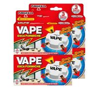 Vape Esca Formiche Insetticida Elimina Intero Nido e Colonia Durata 3 Mesi per Ambienti Interni ed Esterni Prodotto Biocida - 8 Esche