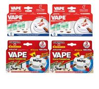 Vape Esche Insetticida Formiche + Scarafaggi - Trappole per Interno ed Esterno - Controllo Infestazioni in Casa e Spazi Aperti (2 Esca formiche + 2 Esca scarfaggi)