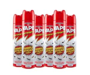 Vape Insetticida Repellente Multinsetto Spray 400Ml (6 Pezzi)