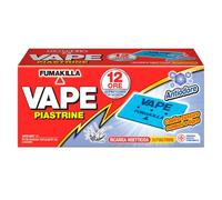 Vape Piastrine di Ricarica Antiodore per Diffusore contro Zanzare Comuni e Tigre - 2 Confezioni da 30 Piastrine