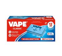 Vape Ricarica, Piastrine Classiche, Protezione Contro Le Zanzare comuni e tigre, protezione Fino A 12 Ore, 30Pz