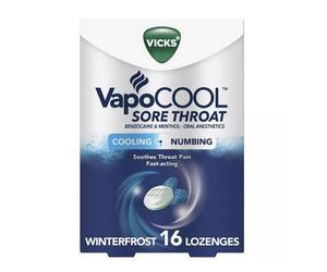 VapoCool Caramelle Per Mal Di Gola Winterfrost 16 Cadauna