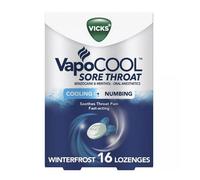 Vapocool Gola Infiammata Lozenges Winterfrost 16 Ogni By Vicks