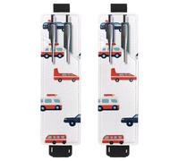 VAPOKF 2 portapenne regolabili con fascia elastica per quaderni, in pelle PU, portapenne, per riviste, libri, agende, raccoglitori, tablet, auto, autobus, aerei